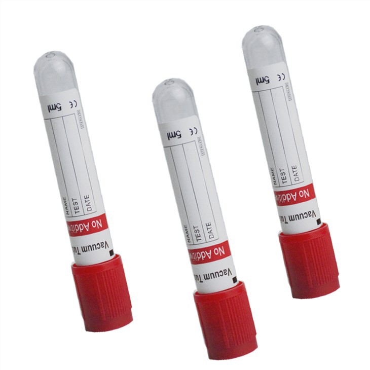 Plain Tube Red Top vakuumska epruveta za odvzem krvi